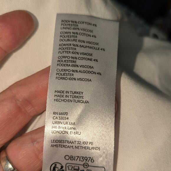 Anthropologie The Somerset Maxi Skirt Eyelet Edition Lined Boho Cottage XL NWT - Picture 6 of 11